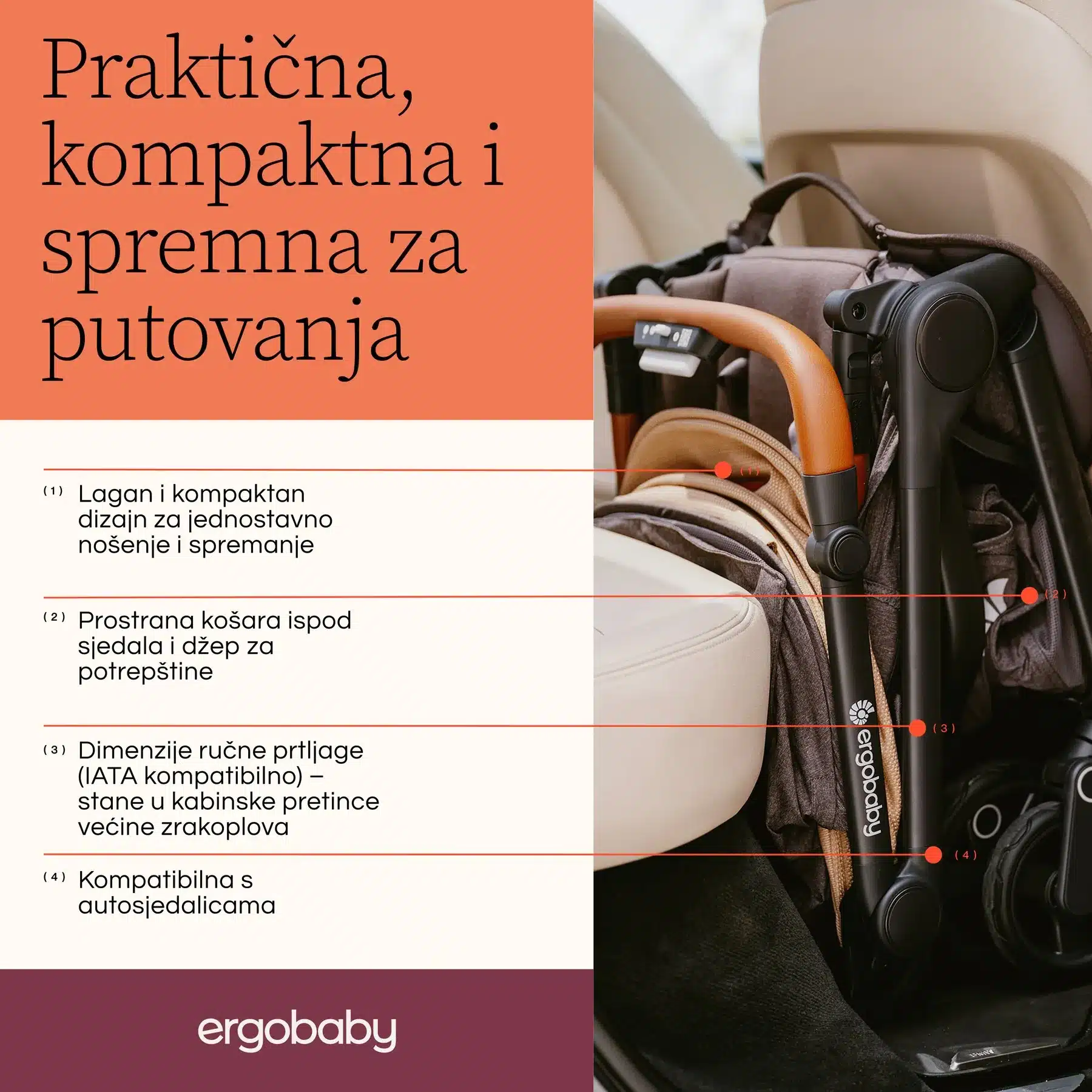 Metro 3 Deluxe kompaktna gradska kolica Jet Black - Image 3
