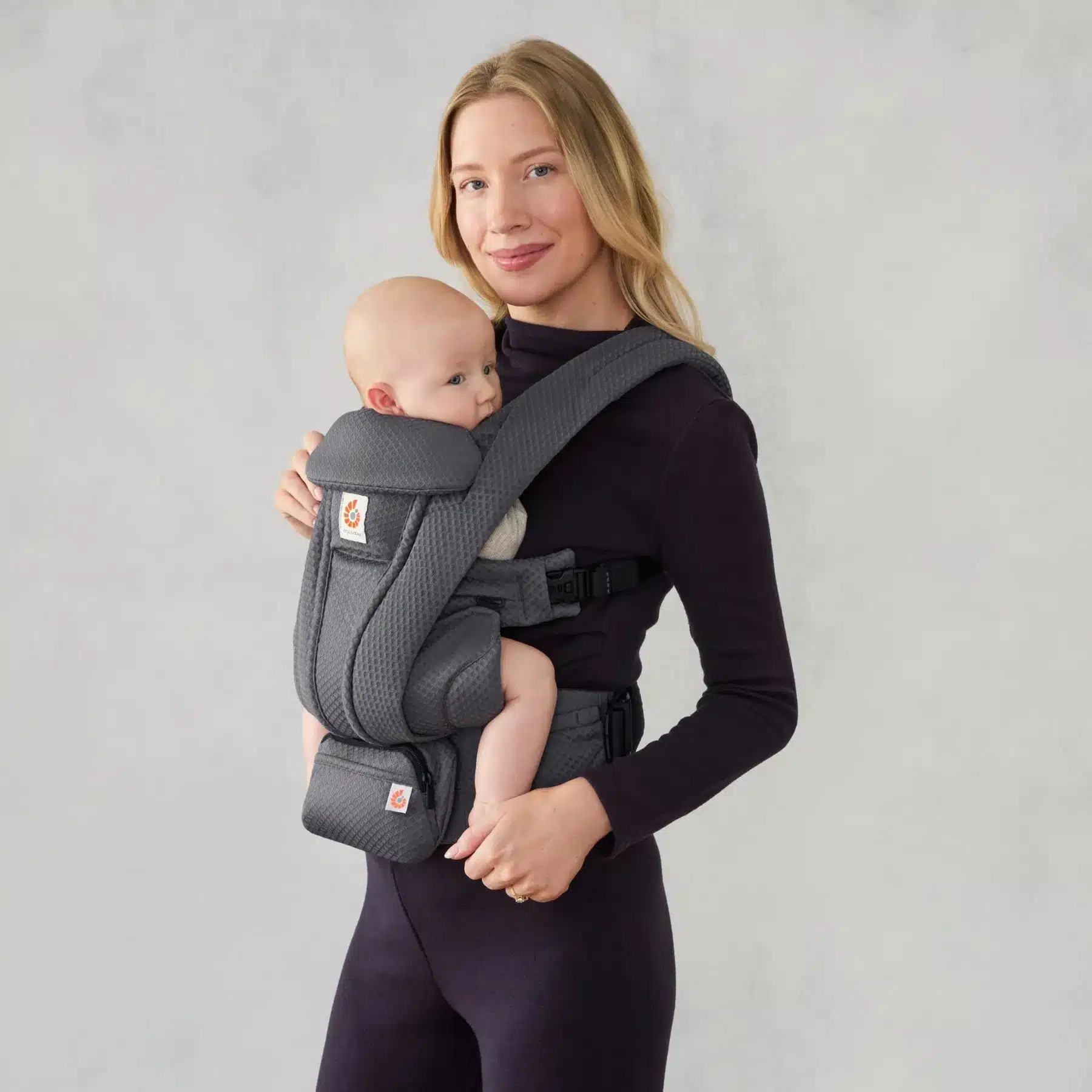 Ergobaby Omni Deluxe Mesh nosiljka Graphite Grey - Image 11