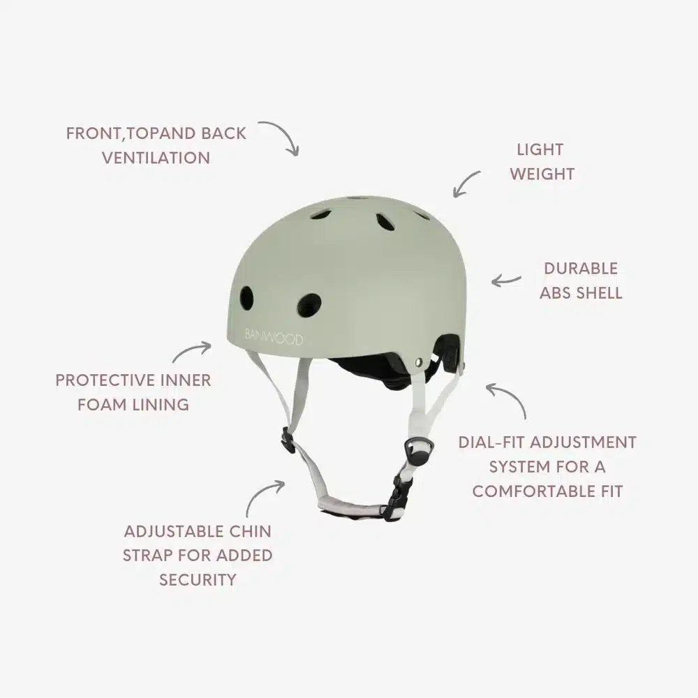Banwood ECO Kaciga Olive - Image 2