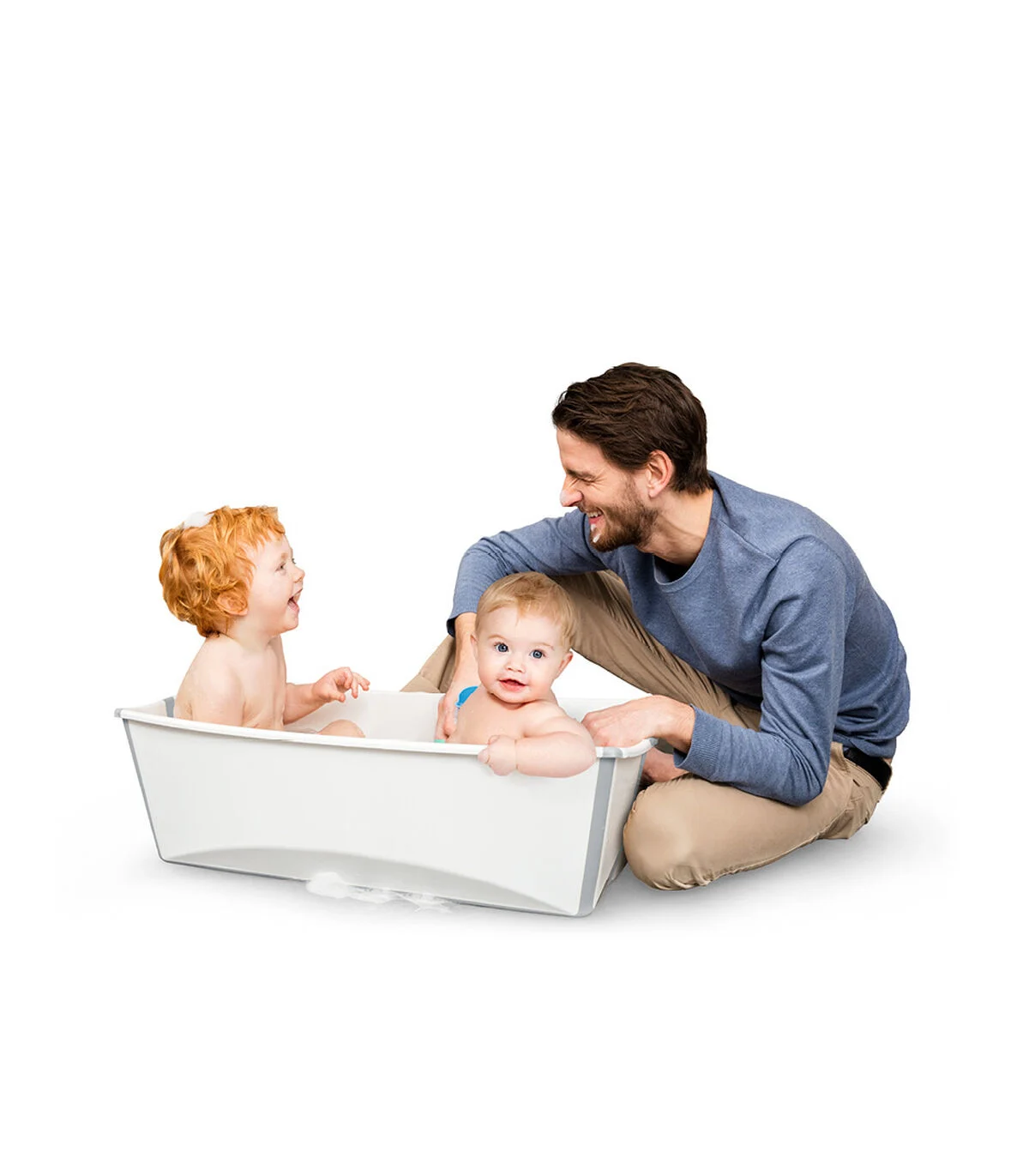 Stokke Flexi Bath kadica X-Large White + Potpora za novorođenče - Image 2