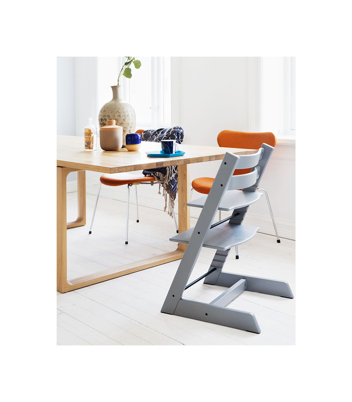 Stokke Tripp Trapp Hranilica Stolica Storm Grey - Image 2