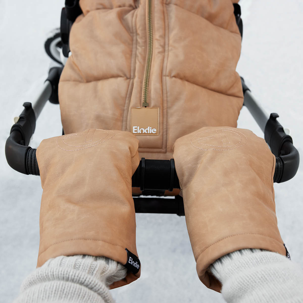 Elodie Rukavice za kolica - Aviator Brown - Image 2