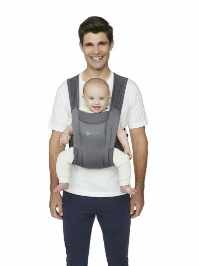 Ergobaby Embrace Soft Air Mesh nosiljka Washed Black