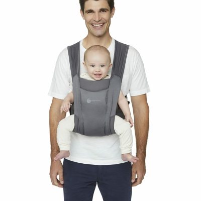 Ergobaby Embrace Soft Air Mesh nosiljka Washed Black