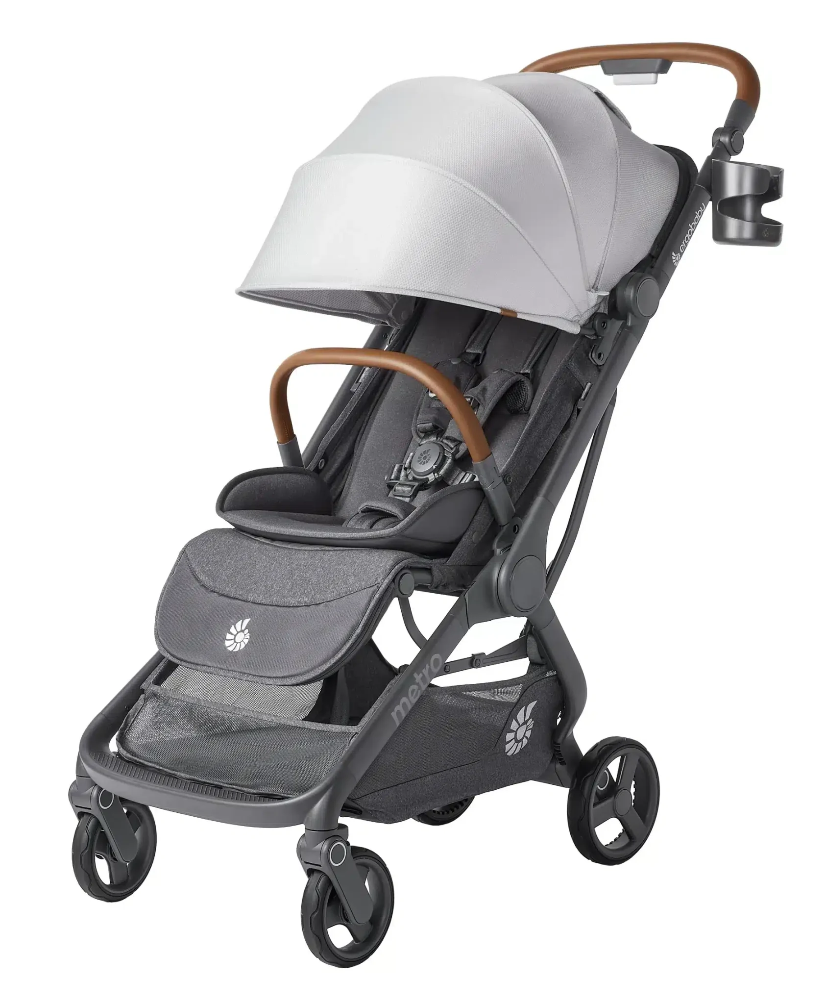 Metro 3 Deluxe kompaktna gradska kolica Pearl Grey