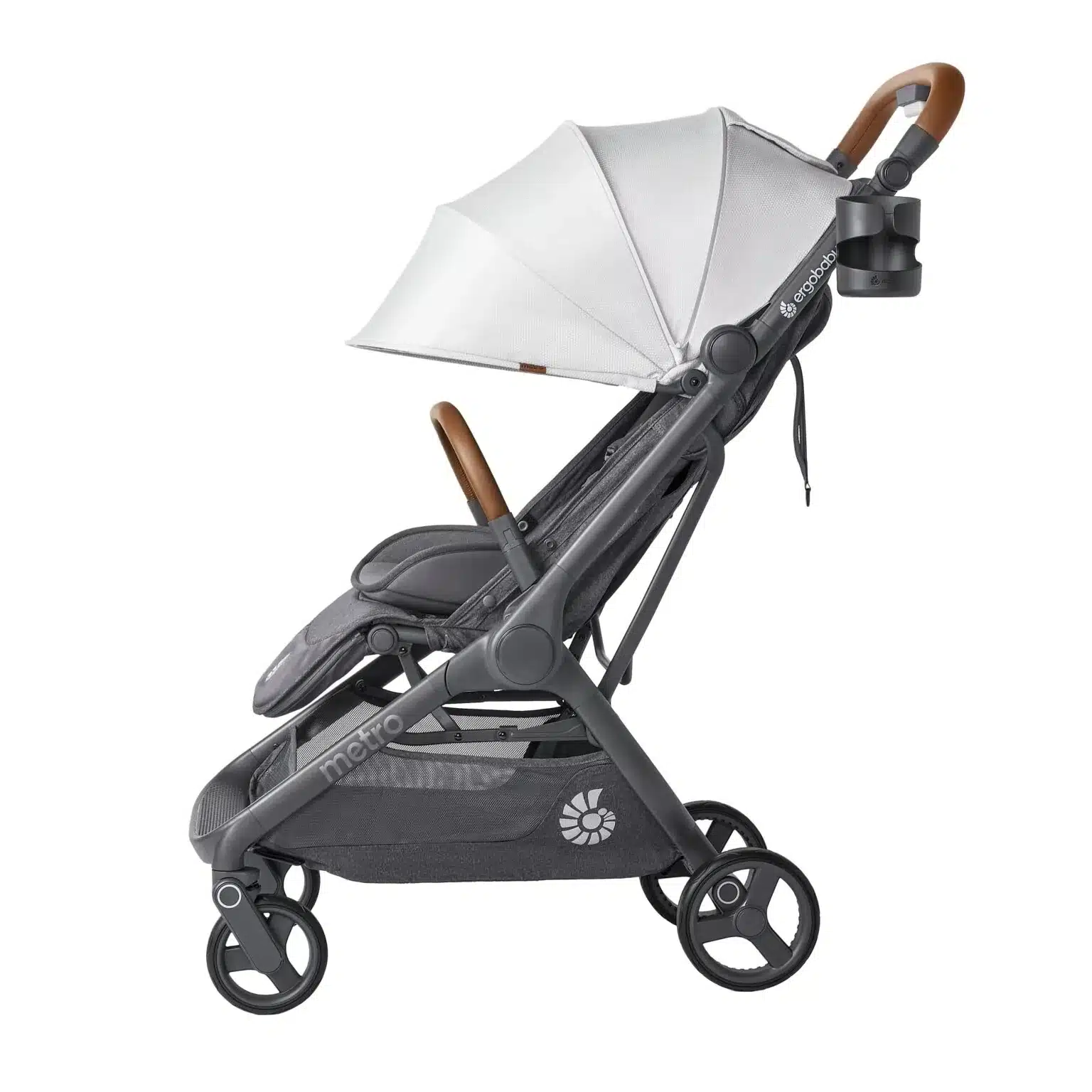 Metro 3 Deluxe kompaktna gradska kolica Pearl Grey - Image 3