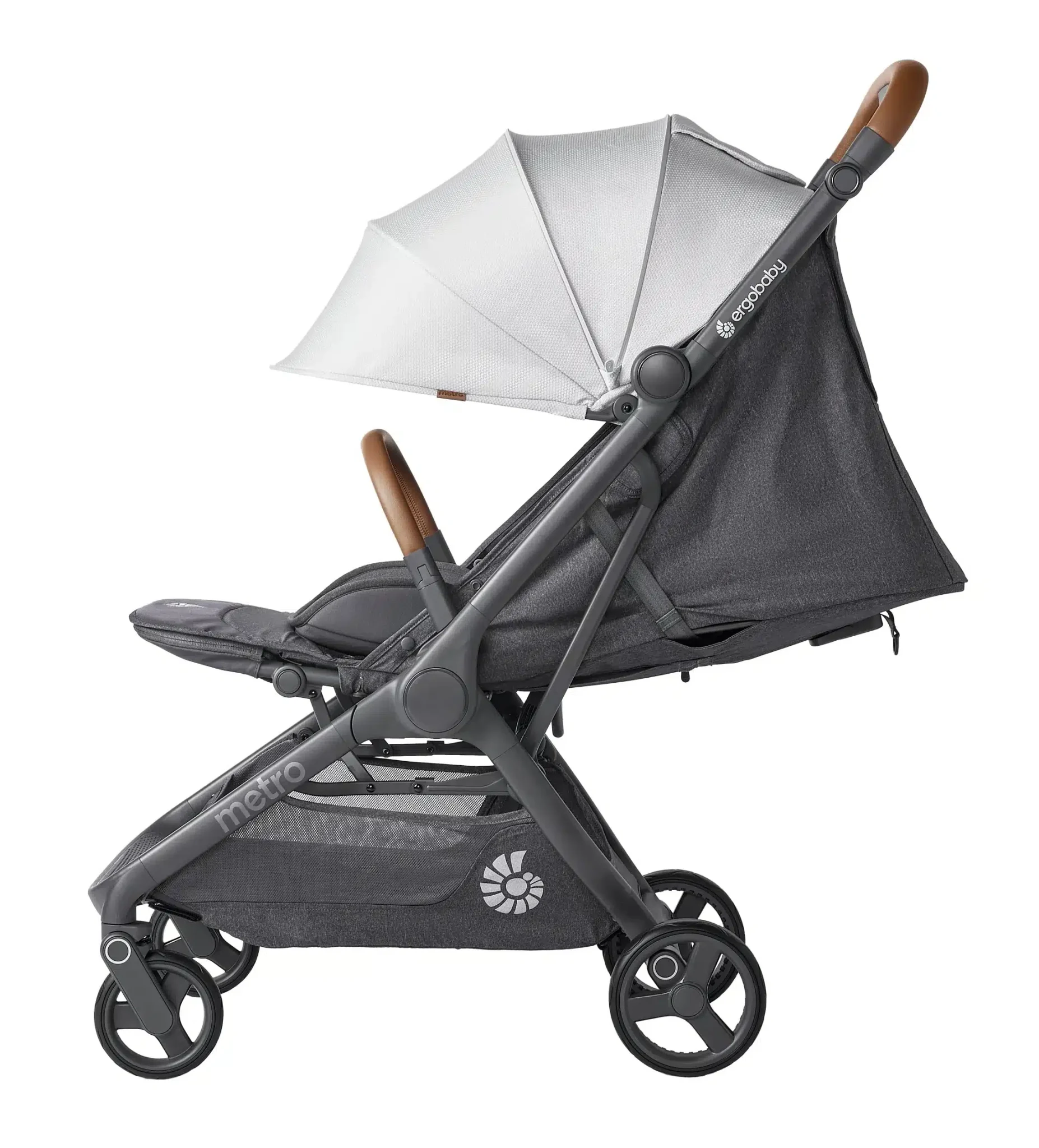 Metro 3 Deluxe kompaktna gradska kolica Pearl Grey - Image 7