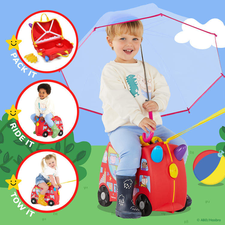 Trunki dječiji kofer 3u1 Peppa Pig Party Bus - Image 3