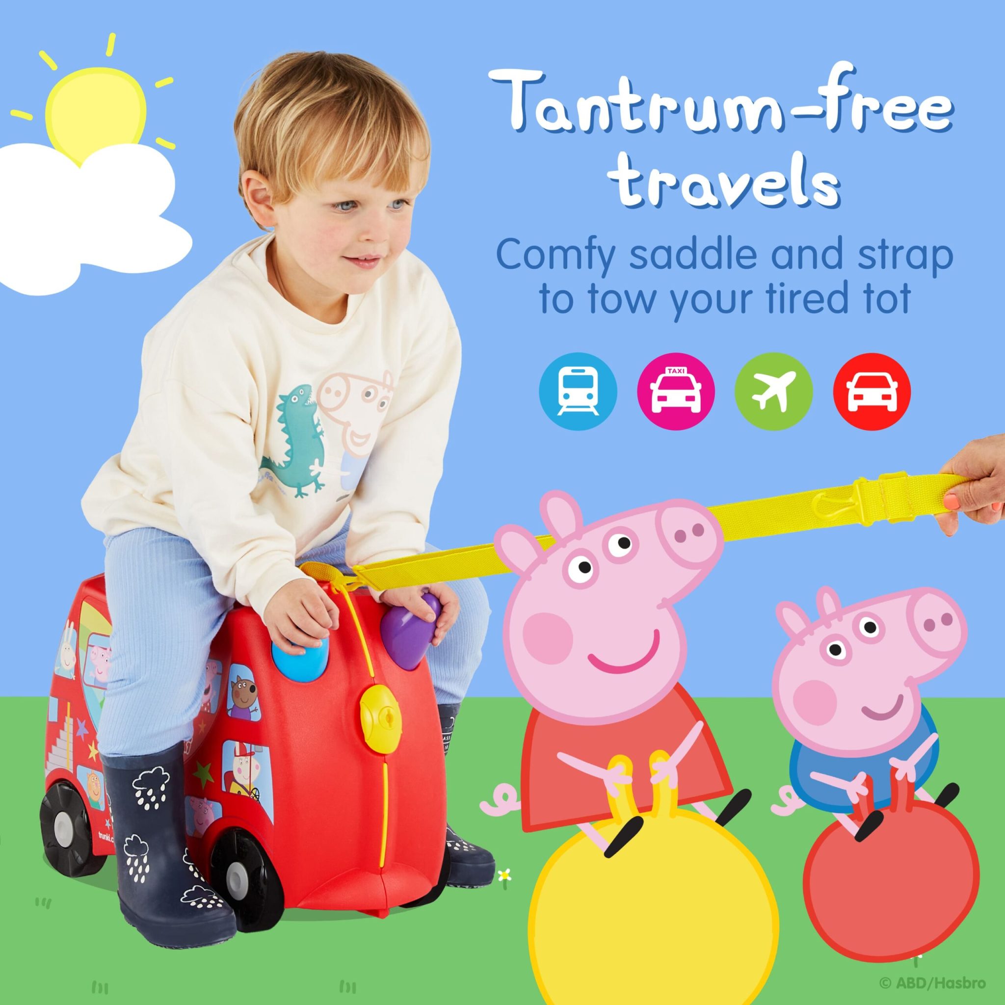 Trunki dječiji kofer 3u1 Peppa Pig Party Bus - Image 18