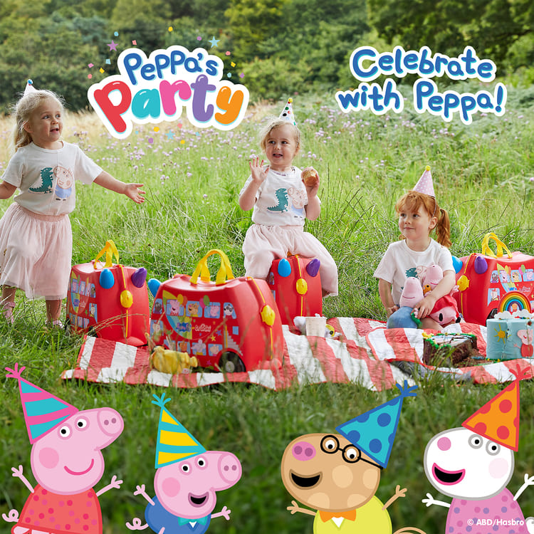 Trunki dječiji kofer 3u1 Peppa Pig Party Bus - Image 6