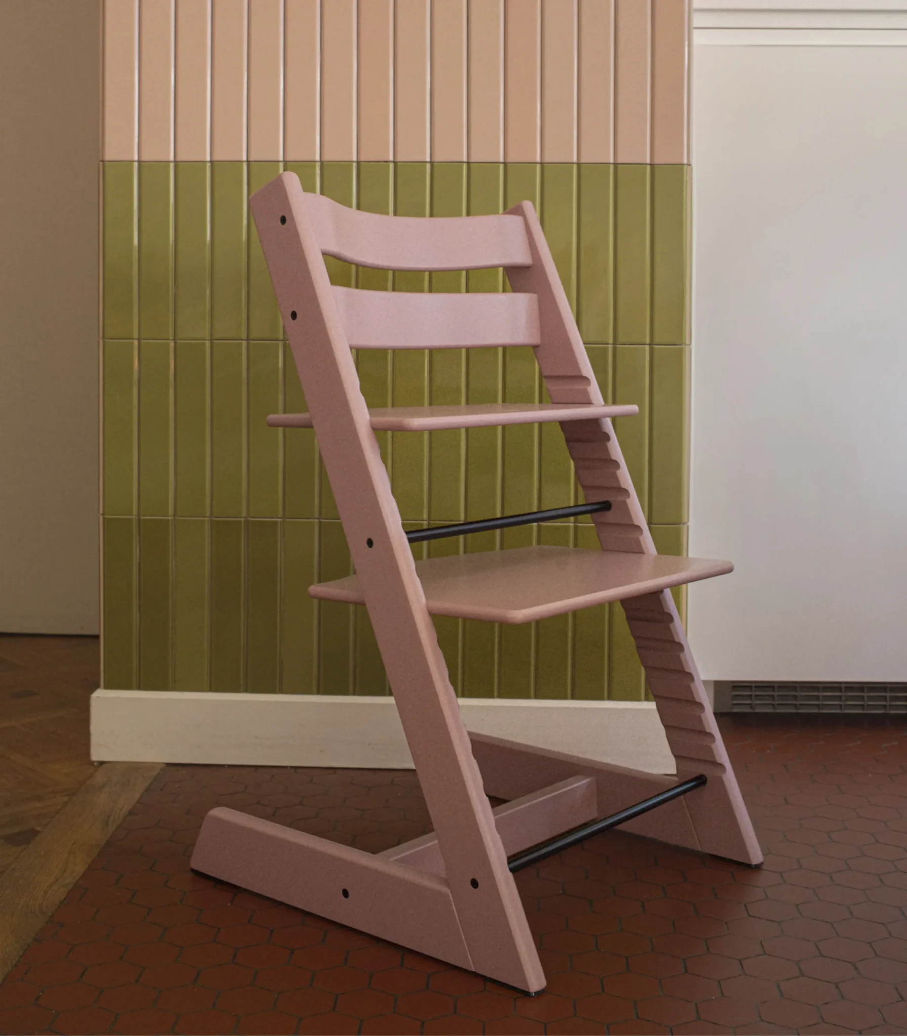 Stokke Tripp Trapp Hranilica Stolica Heather Mauve - Image 4