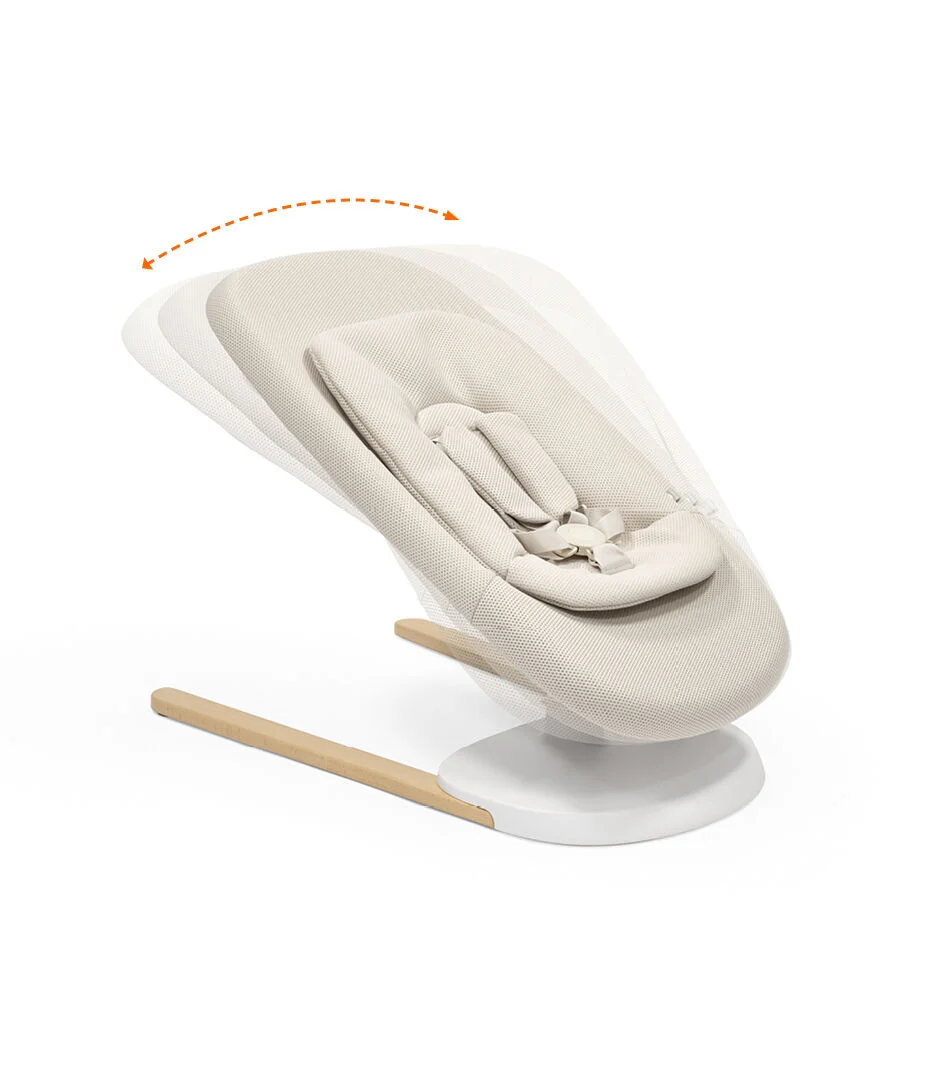 Stokke YOGA Ležaljka i Njihalica za Bebe Light Sand - Image 9