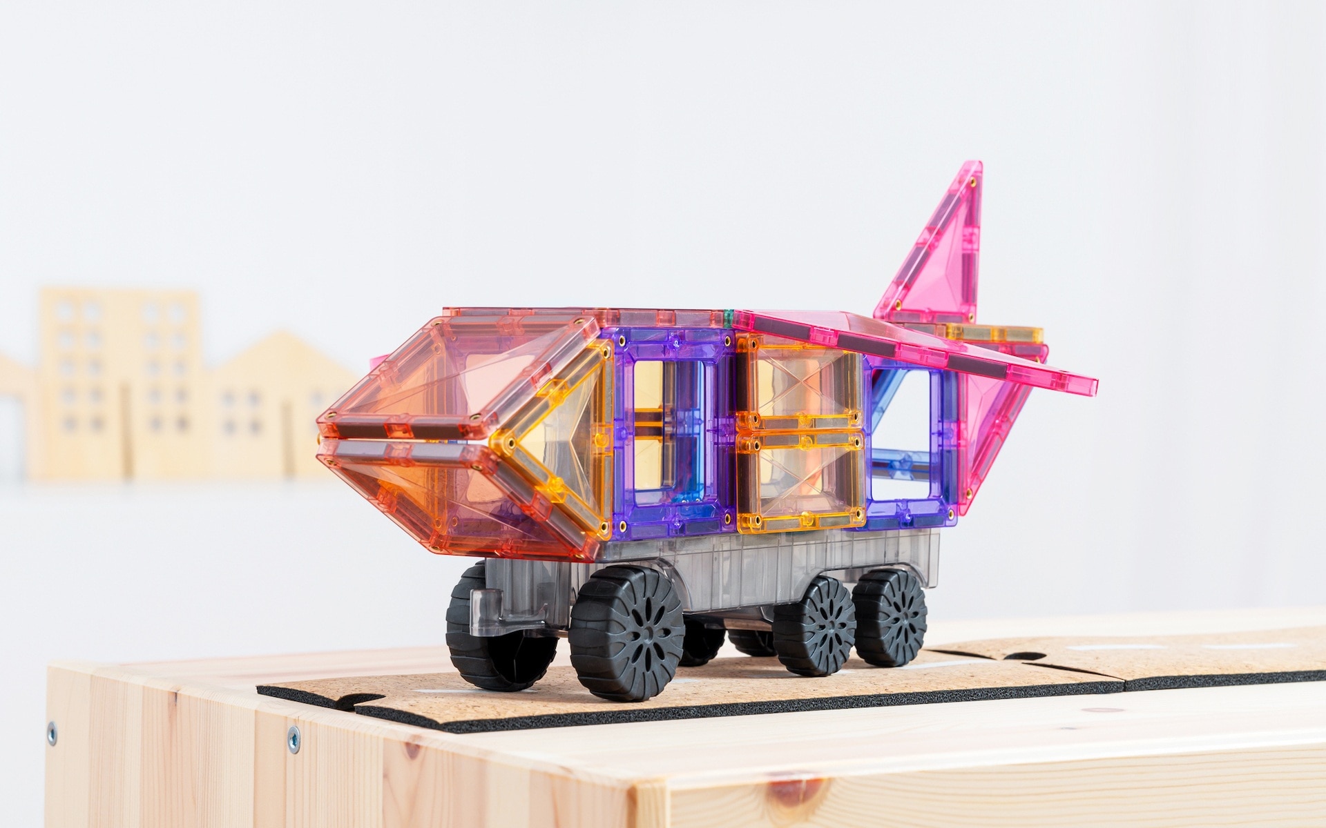 Connetix Tiles Pastel Transport set (50 kom) - Image 10