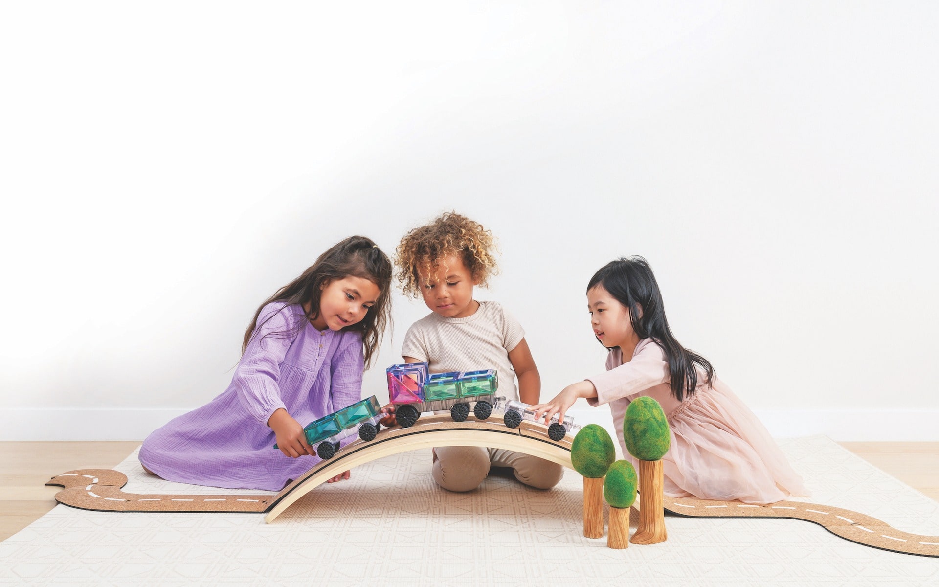 Connetix Tiles Pastel Transport set (50 kom) - Image 6