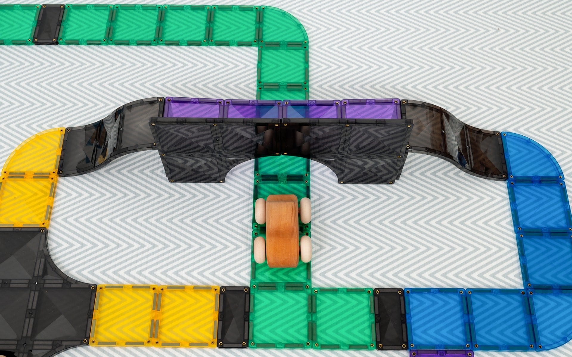 Connetix Tiles Roads- Rampe i raskrsnice (16 kom) - Image 8