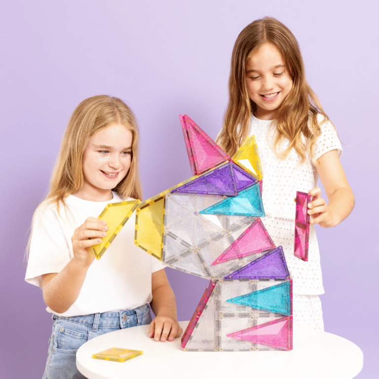 Connetix Tiles Glitter Unicorn set (56 kom) - Image 3