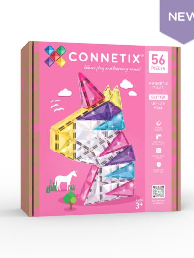 Connetix Tiles Glitter Unicorn set (56 kom)