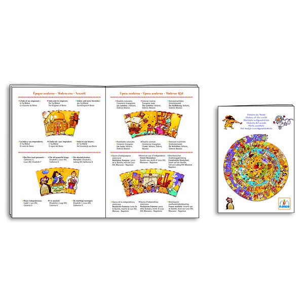 Djeco Edukativne puzzle - Istorija svijeta 350 kom - Image 3