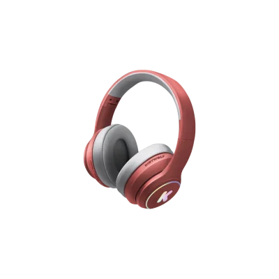 Kidywolf K-EARS Bluetooth slušalice za djecu i tinejdžere 85 dB Red Dark