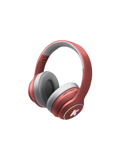 Kidywolf K-EARS Bluetooth slušalice za djecu i tinejdžere 85 dB Red Dark