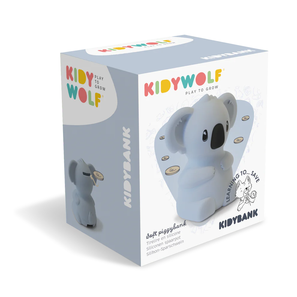 Kidywolf KIDYBANK Silikonska kasica za djecu Koala - Image 3