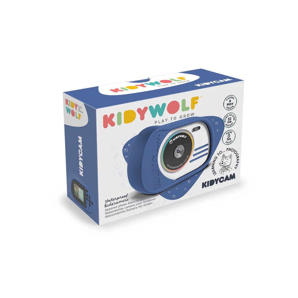Kidywolf KIDYCAM Vodootporni dječiji fotoaparat Blue - Image 6