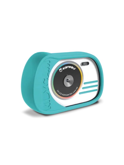 Kidywolf KIDYCAM Vodootporni dječiji fotoaparat Cyan