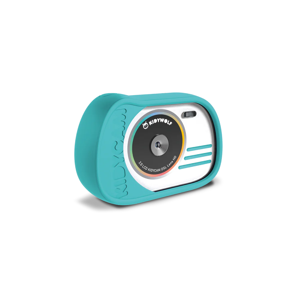 Kidywolf KIDYCAM Vodootporni dječiji fotoaparat Cyan