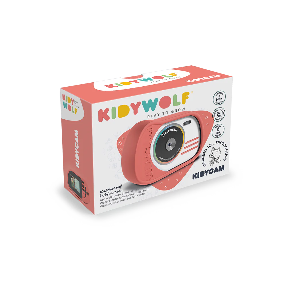 Kidywolf KIDYCAM Vodootporni dječiji fotoaparat Pink - Image 8