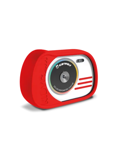 Kidywolf KIDYCAM Vodootporni dječiji fotoaparat Red