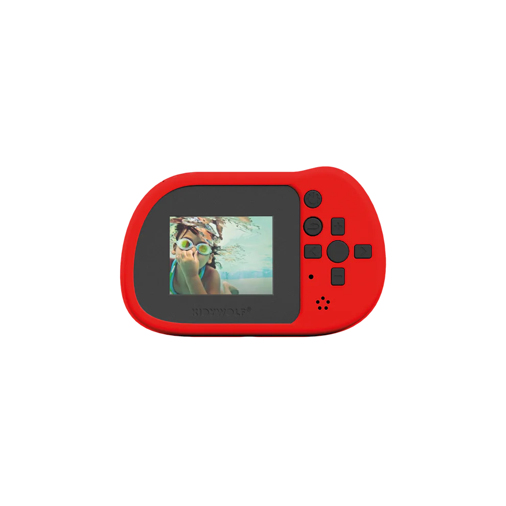 Kidywolf KIDYCAM Vodootporni dječiji fotoaparat Red - Image 6