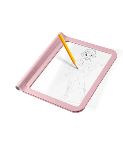 Kidywolf KIDYDRAW PRO Svjetleća tabla za crtanje i pisanje Pink