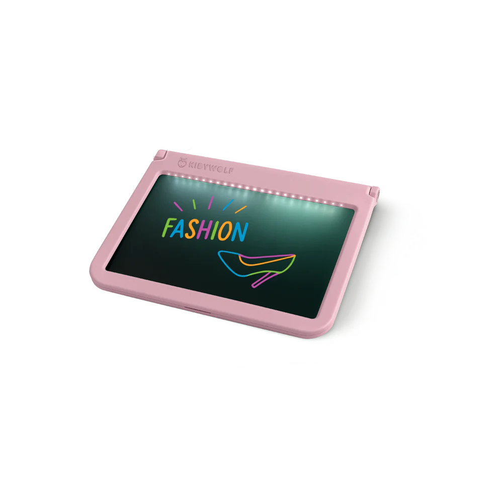 Kidywolf KIDYDRAW PRO Svjetleća tabla za crtanje i pisanje Pink - Image 9
