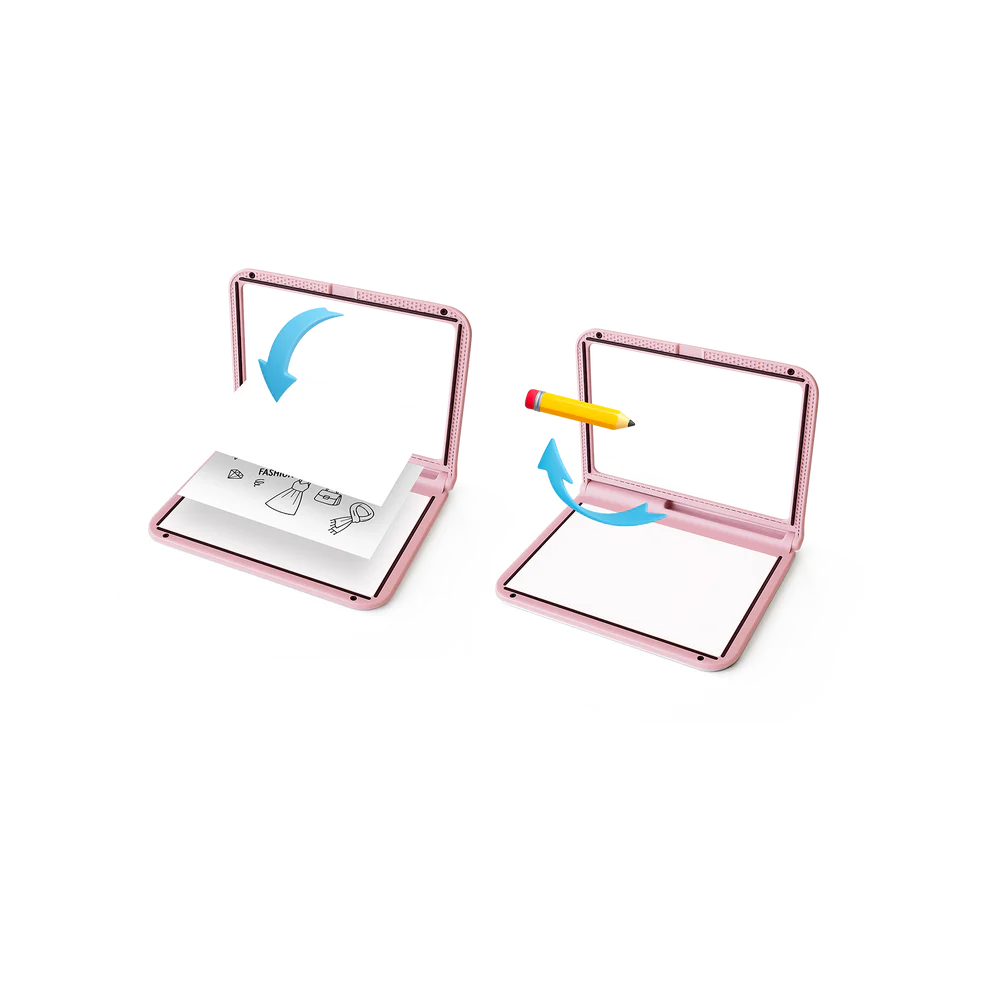 Kidywolf KIDYDRAW PRO Svjetleća tabla za crtanje i pisanje Pink - Image 11