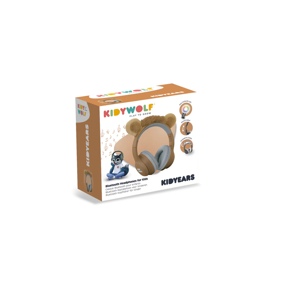 Kidywolf KIDYEARS Dječije Bluetooth slušalice s motivom 85 dB Lion - Image 6