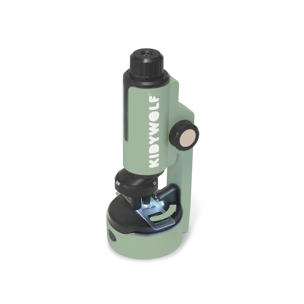 Kidywolf KIDYMICROSCOPE Prijenosni dječiji mikroskop x50/x150/x300 Green