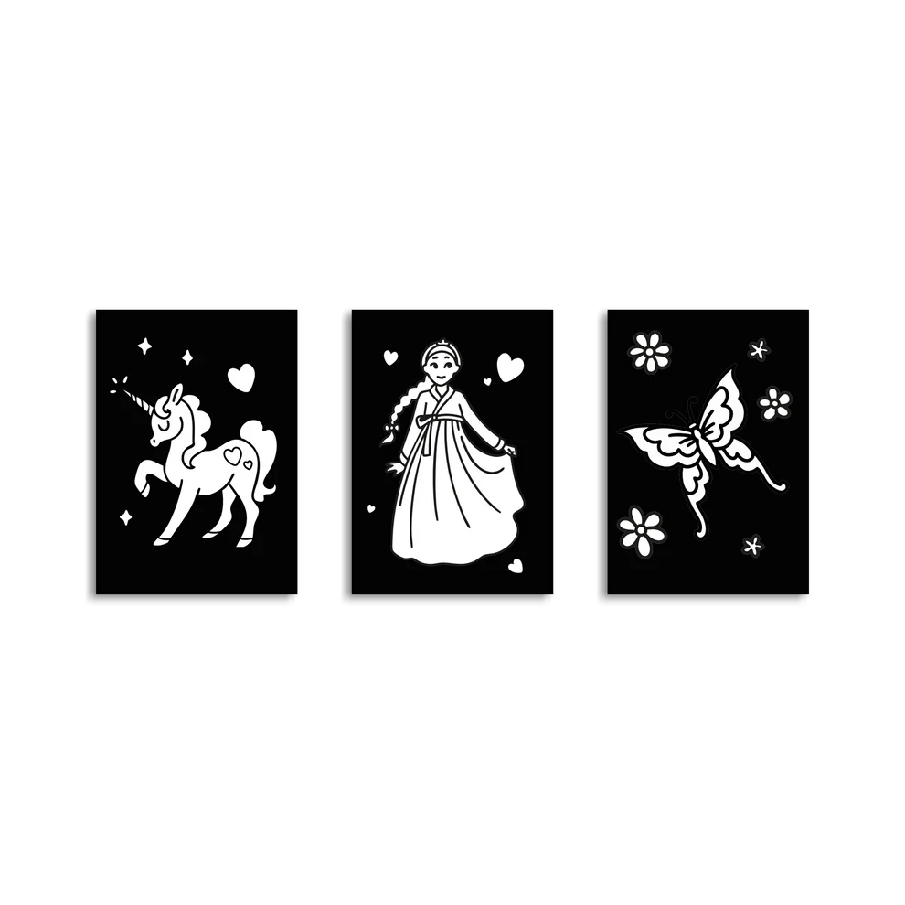 Kidywolf KIDYNEON Kreativni set za svjetleću zidnu dekoraciju Tales - Image 12