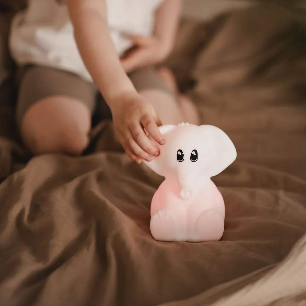 Kidywolf KIDYNIGHT Umirujuća noćna lampa za uspavljivanje Elephant - Image 3