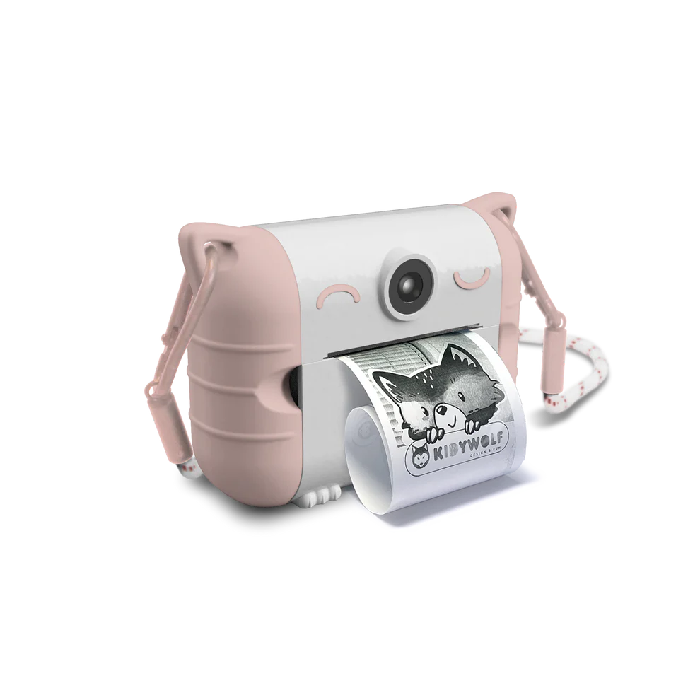 Kidywolf KIDYPRINT Dječiji instant fotoaparat s termo printerom (8MP) - Pink - Image 10