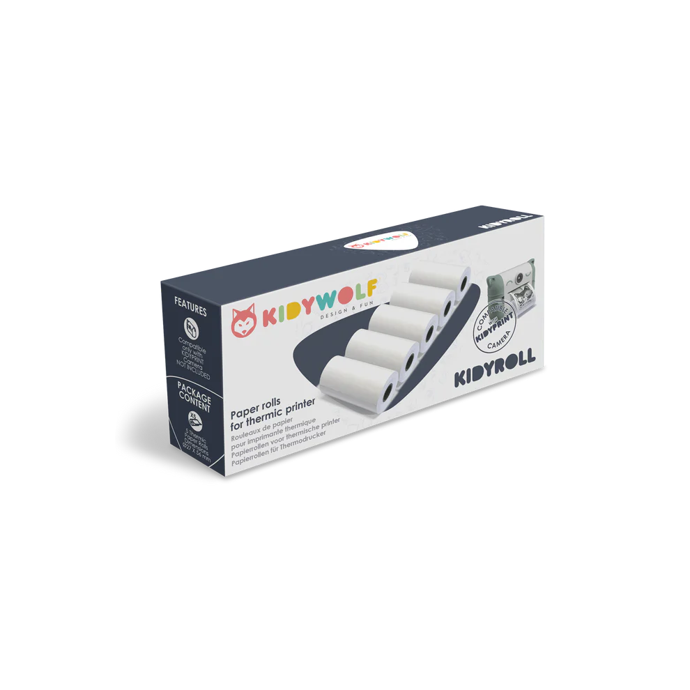 Kidywolf KIDYROLL 5 termo rolni za KIDYPRINT kameru Classic