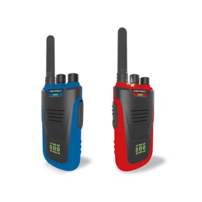 Kidywolf KIDYTALK Walkie-talkie za djecu (6 km domet) Blue Red