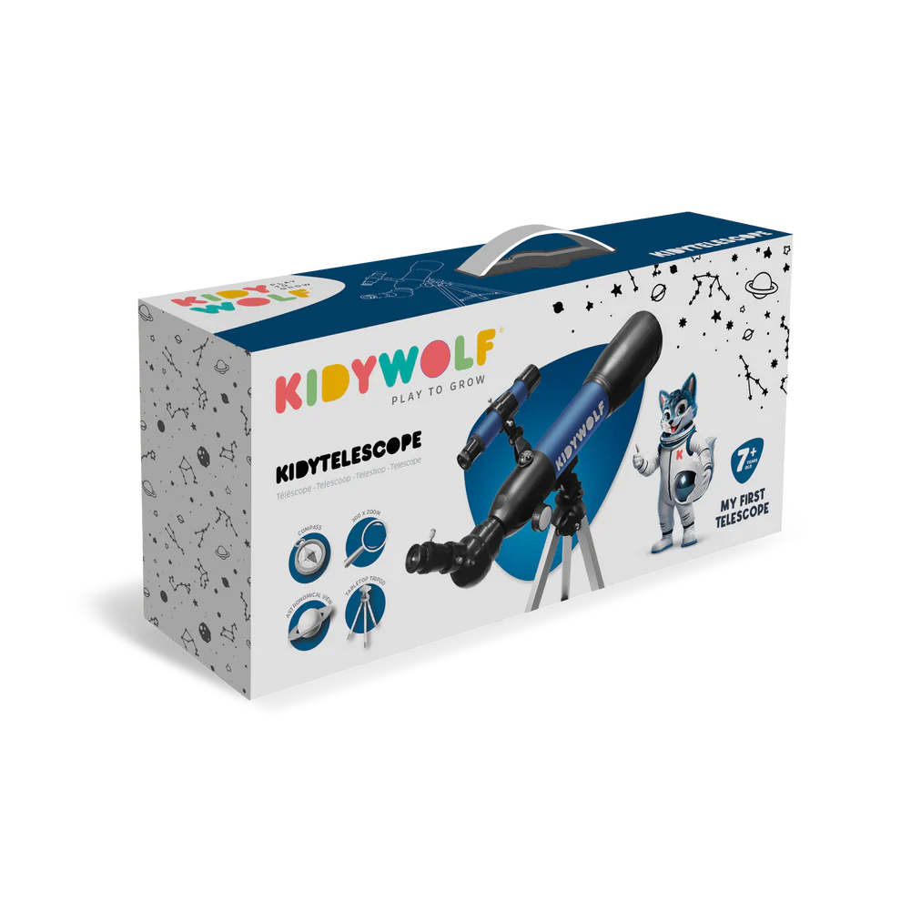 Kidywolf KIDYTELESCOPE Dječiji teleskop s tronošcem Blue - Image 6