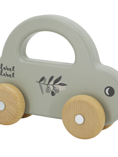Label Label Drveni autić Olive Green