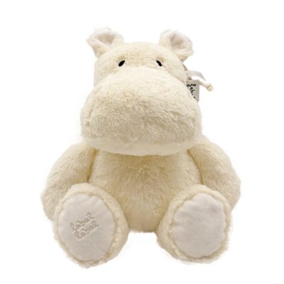 Label Label Plišana igračka Hippo Harvey M (26cm) Ivory