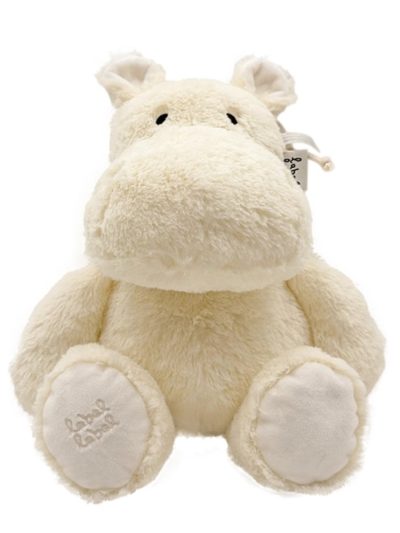 Label Label Plišana igračka Hippo Harvey M (26cm) Ivory