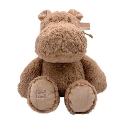 Label Label Plišana igračka Hippo Harvey M (26cm) Nougat