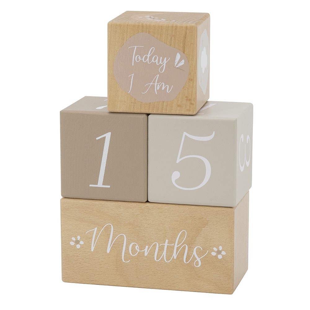 Label Label Drvene Milestone Kockice Nougat - Image 5