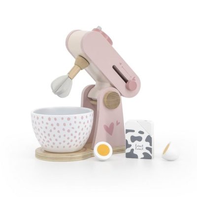 Label Label Drveni mikser Pink