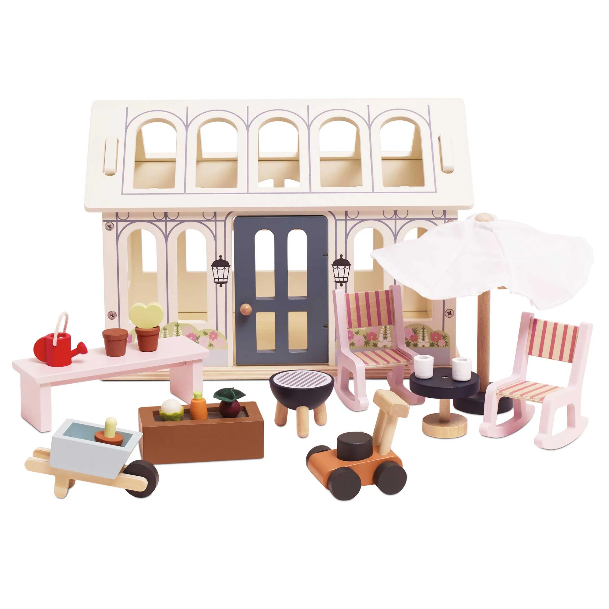 Le Toy Van set Vrt i Okućnica za kućice za lutke