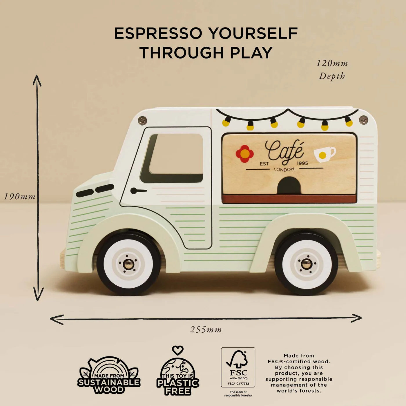 Le Toy Van Kombi Mobilni café bar - Image 6